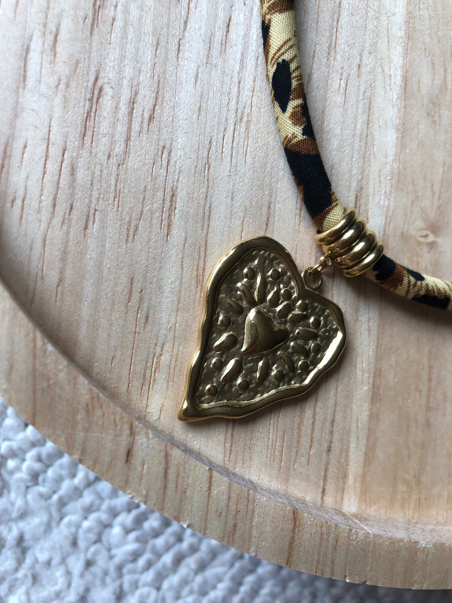 COLLIER LEOPARD
